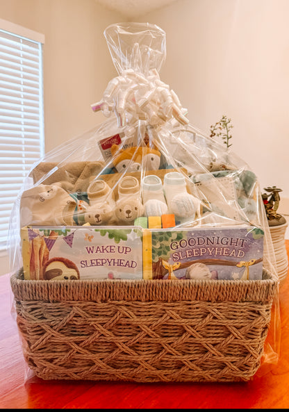 Baby Shower, Welcome Baby Gift Basket